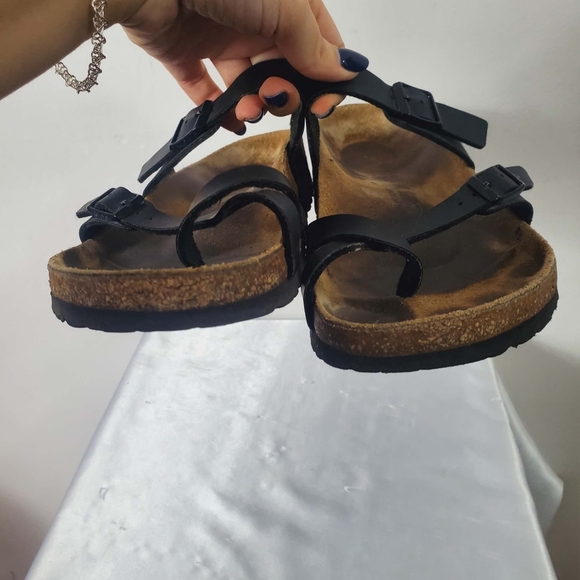Birkenstock Mayari Black Leather Sandal - Picture 10 of 16
